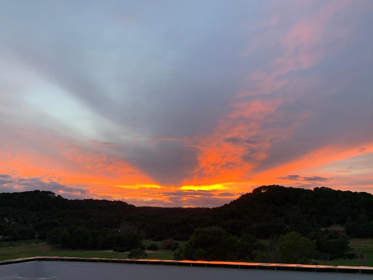 Apartamento Atardecer En Menorca Son Parc Vista Al Campo De Golf Exteriör bild