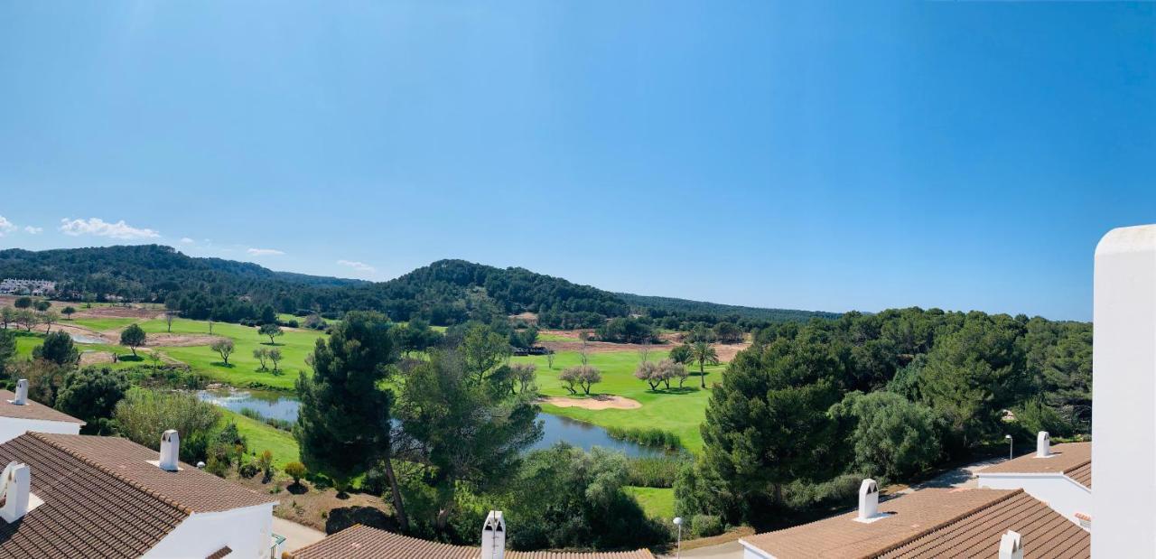 Apartamento Atardecer En Menorca Son Parc Vista Al Campo De Golf Exteriör bild